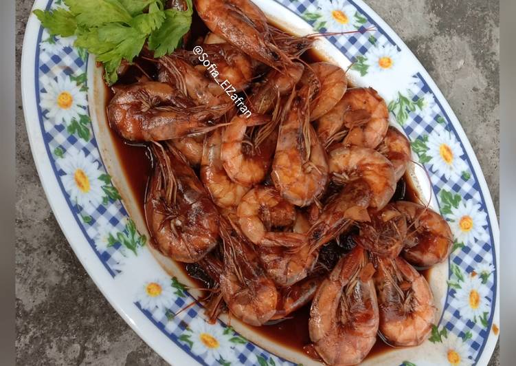Resep Udang goreng asam yang Enak Banget