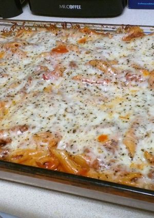 A picture of Baked Ziti.