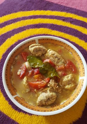Foto resep Telur ikan kuah asem pedes