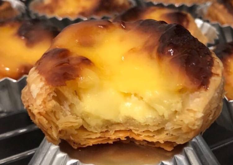 Resep Portuguese egg tart 🐣 Anti Gagal