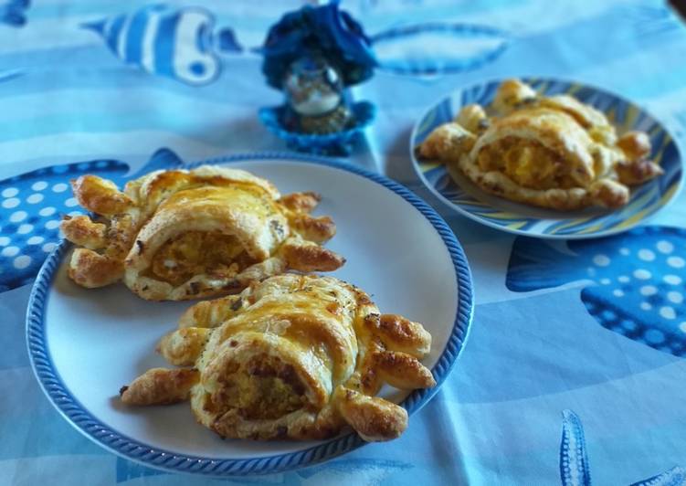 Torta salata - &#34;occhio al granchio&#34;