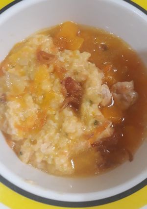 Foto resep Sup Kabocha simple dan enak Mpasi 9 month