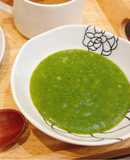 Soup khoai tây cải kale