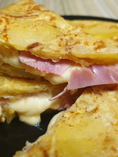 Una foto de Tortilla sándwich