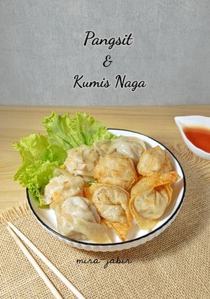 Foto resep Pangsit dan Kumis Naga untuk Cemilan Ramadhan (stok frozen food)
