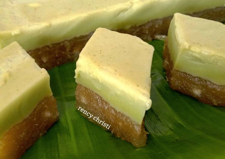 Talam Singkong Pandan 🤤🤤, jajanan jadul yang enak
