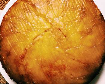 Fresh, Making Recipe Egg Free Apple Upside Down Cake Delicious Perfect