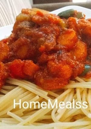 A picture of Spaghetti.