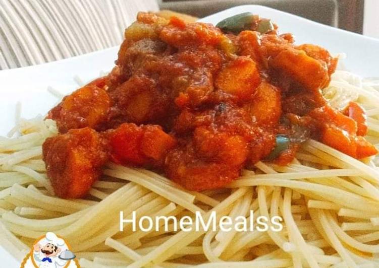 Recipe of Super Quick Homemade Spaghetti