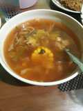 Sayur asem with jagung