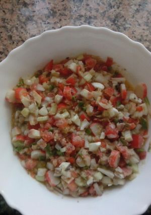 Foto principal de Pipirrana con pulpo