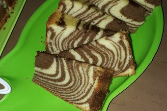 Anti Ribet, Memasak Bolu zebra putih telur Murah