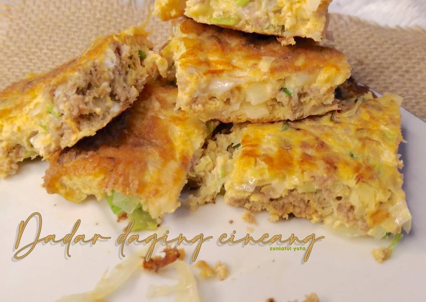 Dadar Daging Cincang