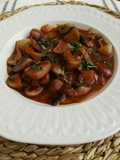 Setas guisadas