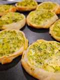 Tartitas de brócoli #sinsal
