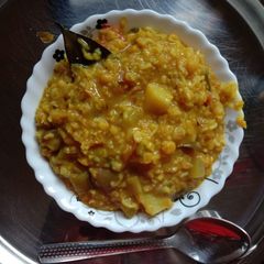A picture of Swaminarayan khichdi.