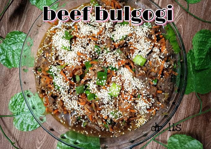 Beef bulgogi