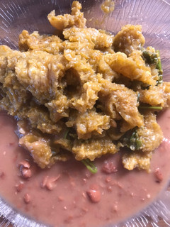 Una foto de Chicharrón de puerco en salsa