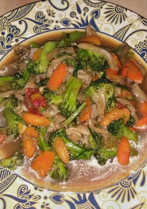 Foto resep Capcay Sayur + Jamur, Enak Banget!