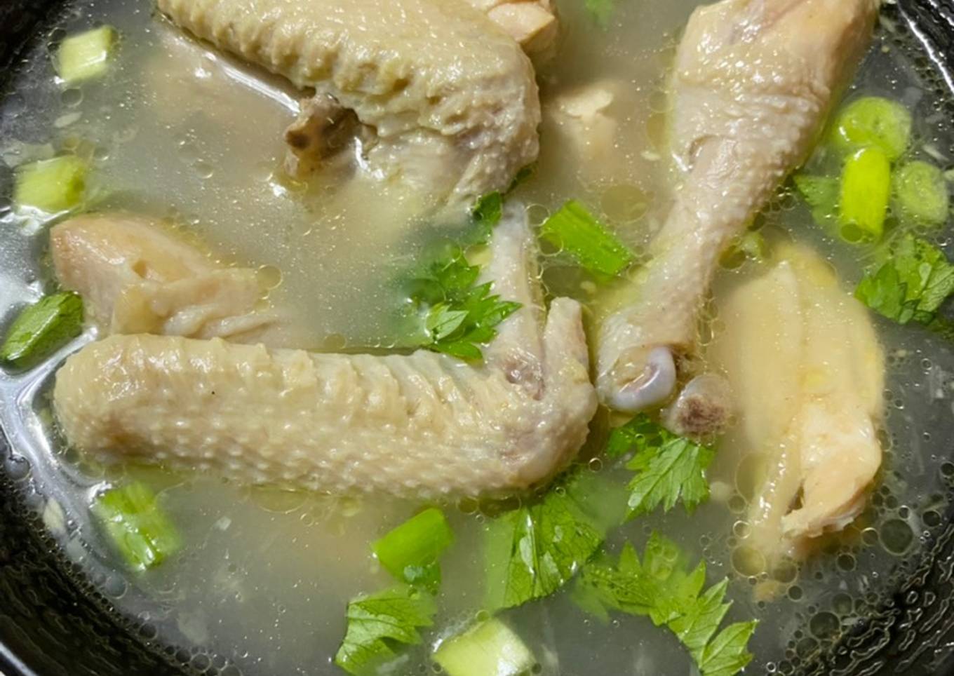 Sup ayam bening terfavorit