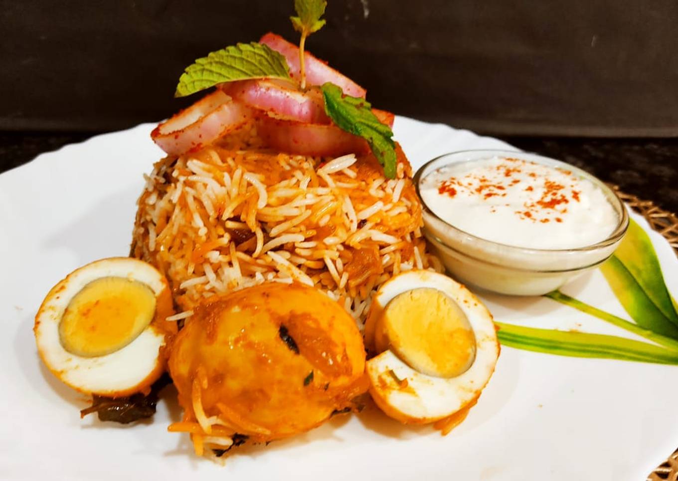 Egg Dum Biryani