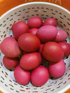 Foto resep Telur merah(ulang tahun)
