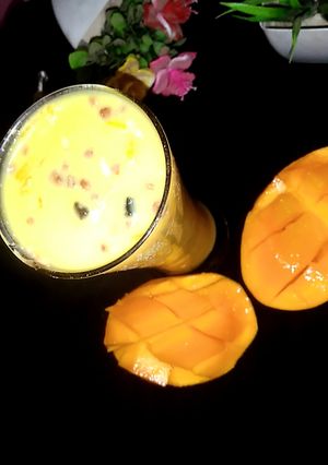 A picture of Mango Falooda.