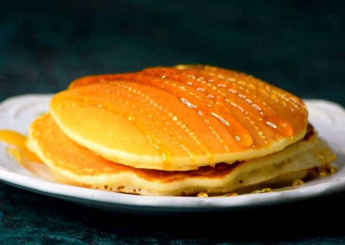 Ramzan Special : Honey Pancakes for Suhoor / Iftar