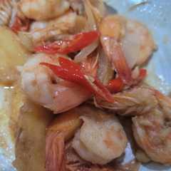 รูปของ Udang Goreng Mentega