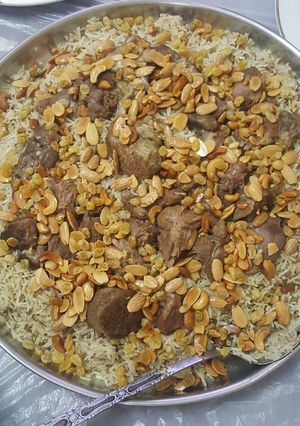 صورة لوصفة أوزي باللحم