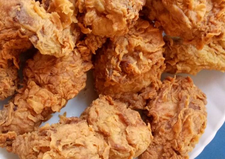 Cara Gampang Menyiapkan Ayam Goreng Crispy Anti Gagal