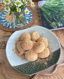 Mochi phủ bột đậu nành - Kinako Mochi (きな粉餅)