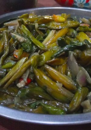 Foto resep Tumis genjer bumbu sambal terasi