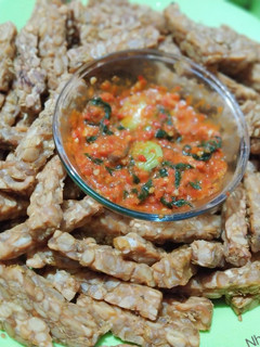 Foto resep Steak tempe sambel pete