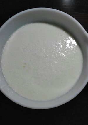 A picture of Homemade Yogurt.