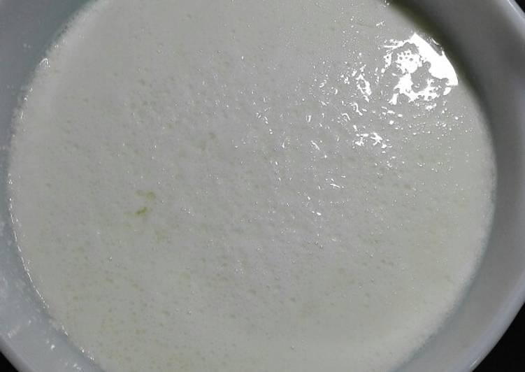 Recipe of Quick Homemade Yogurt