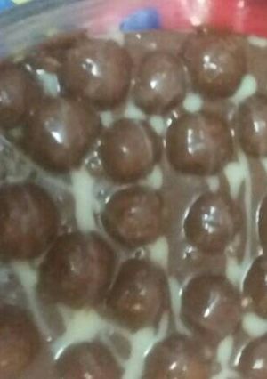 صورة لوصفة كرات البسكويت بالصوص