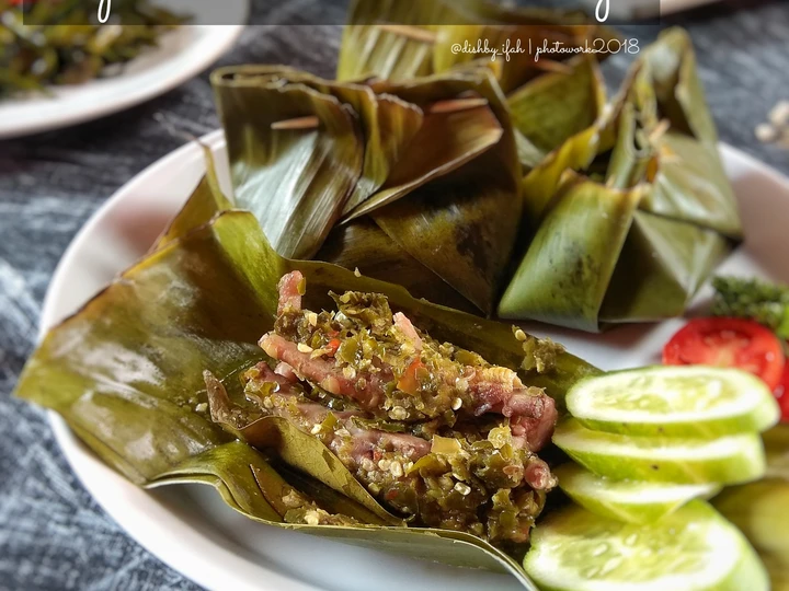 Cara Sederhana Membikin Resep  Pepes Ceker Sambal Ijo yang Bikin Ngiler, Enak Banget
