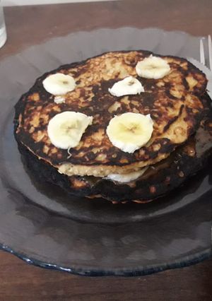 Una foto de Panquequesde avena
