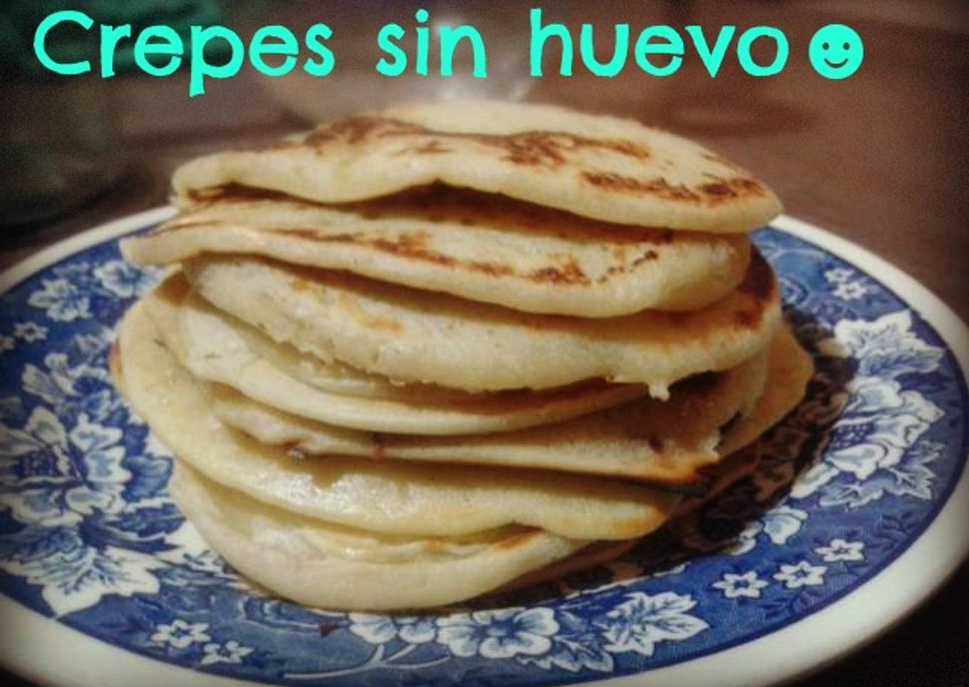 Crepes/panqueques sin huevo!☻