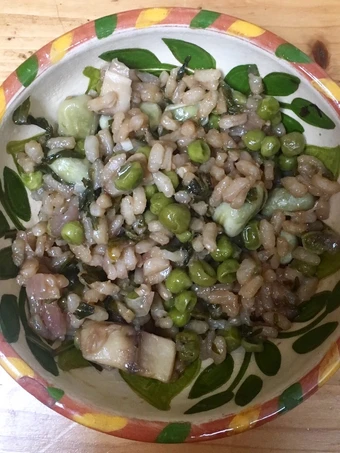 Recipe Pea, Broad Bean and Mushroom Risotto 🍚 the So Delicious So Delicious