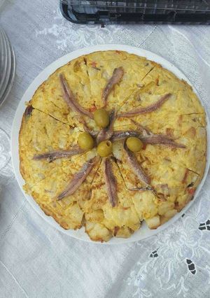 Una foto de Tortilla española