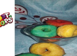 Una foto de Donut froot loops
