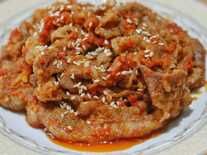 Langkah Gampang Membuat Resep Slice Beef Balado Simple Anti Ribet, Lezat