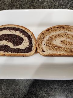Szénhidrátcsökkentett bejgli (liszt nélkül, cukormentes, tejmentes, gluténmentes) recept fotója