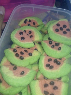 Foto resep Watermelon Cookies