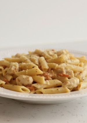A picture of How to Basic: Marry Me Chicken Pasta.