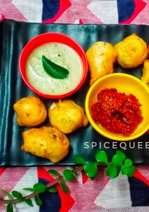 A picture of Mysore Bonda.