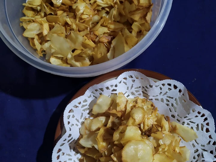 Cara Gampang Menyiapkan Resep Kripik Singkong Original yang Lezat Anti Ribet, Lezat
