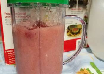 Ultimate Make Recipe Vegan strawberry pear smoothie Delicious Simple